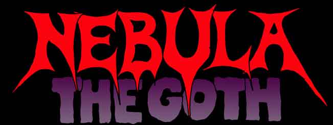 Nebula the Goth - Schriftzug